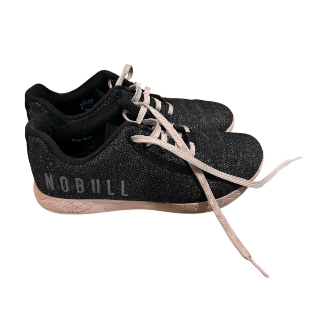 NOBULL Black and Light Pink Athletic Shoes